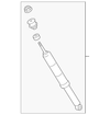 Buckle End - Ford (YW4Z-5461202-AAC)