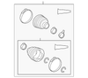 Boot Kit - Toyota (04427-0T030)