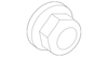 Level Sensor Nut - Porsche (N-911-733-01)