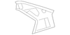 Upper Tie Bar Inner Support - Ford (GD9Z-8182-C)
