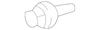 Bumper Cover Screw - Toyota (90159-60478)