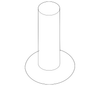 Condenser Bolt - Porsche (N-101-243-04)
