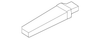 Evaporator Tube Cap - Nissan (92499-6AV0A)