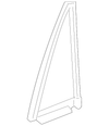 Driver Side Front Door Outside Handle Bracket - GM (95933252)