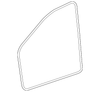 Front Sill Cladding, Right - Mopar (YK02TZZAB)