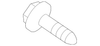Voltage Reg Bolt - Porsche (N-106-684-01)