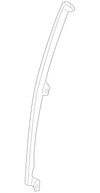 Jet Black Head Restraint Guide - GM (95015347)