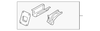 Driver Side Front Door Locking Rod Knob - GM (96660963)