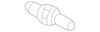 Coolant Hose, Front - Mopar (68609946AB)