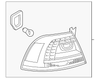 Seat Back Cover - BMW (52-10-6-956-381)