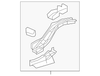 Lower Column Cover - GM (87853851)