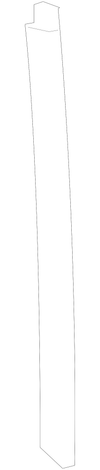 Seat Belt Guide Cap - Ford (GD9Z-54601B41-AB)