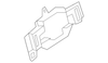 Rear Passenger Side Door Window Inner Sealing Strip - Cadillac (84128187)