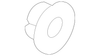 Wheel Lug Stud - Mopar (6509744AA)
