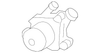 Bumper Cover Bracket - Ford (E83Z-17C973-A)