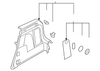 Hex Flange Head Bolt, Mounting - Mopar (6106002AA)