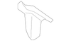 Seat Back Cover - GM (84411594)