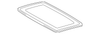 Door Glass Run With Glass Weatherstrip, Left - Mopar (68375959AE)