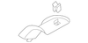 Door Trim Panel - Ford (GD9Z-5423943-BP)