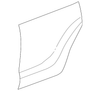 22x9-Inch Aluminum 6 Spoke Wheel - GM (84346102)