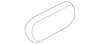 Rear Door Cladding, Left - Mopar (YK01WSAAA)