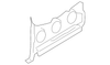 Seat Cushion Shield, Driver - Mopar (YM371D5AA)