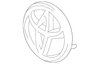 Emblem - Toyota (90975-02076)