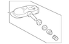 Parking Brake Cable, Right - Mopar (5085746AD)