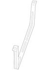 Front Door Molding - Mopar (YW92FQDAA)