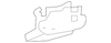 Body Side Molding - Ford (E8AZ-16003-A3Z)