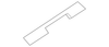 Passenger Side Underbody Side Rail Number 2 Outrigger - GM (88944084)