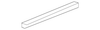 Dome Light Lens - Ford (YL8Z-13783-BA)