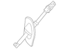 2nd Rear Outer Seat Belt, Right - Mopar (ZV721DVAB)