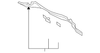 Plastic Snap-In Nut - Mopar (68277006AA)