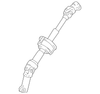 Rear Door Flush Glass Weatherstrip, Right - Mopar (68668903AA)