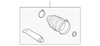 Inner Boot - Toyota (04437-0R040)