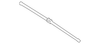 Side Molding - Ford (E83Z-6620878-AA)