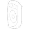 F Armrest - Cadillac (84131803)