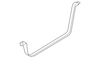 Light Gray Passenger Seat Cushion Cover - GM (89042439)