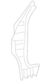 Radiator Surge Tank Outlet Hose - GM (95383952)