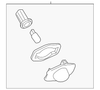 Seat Back Cover - GM (89041025)