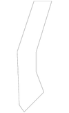 Center Seat Belt - Ford (YF1Z-74600A38-AAB)