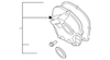 HVAC Heater Hose - Nissan (92400-9FU0C)