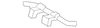 Lock Assembly Upper Insulator - Toyota (53602-04010)