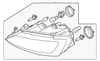 Switch Bezel - Cadillac (89045137)