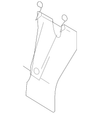 Driver Side Upper Plenum Extension with Nut - GM (96810709)