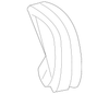 Seat Back Cover - Ford (GD9Z-5466600-GA)