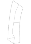 Rear Seat Belt, Left - Mopar (ZV711DVAA)