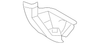 Instrument Panel Bracket - Mopar (68377547AB)