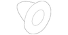 Rear Glass Finisher - Black - Nissan (KE791-HV57N)